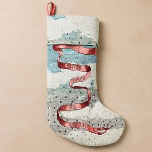 John Derian for Target "May Your Days Be Merry" Stocking NWT